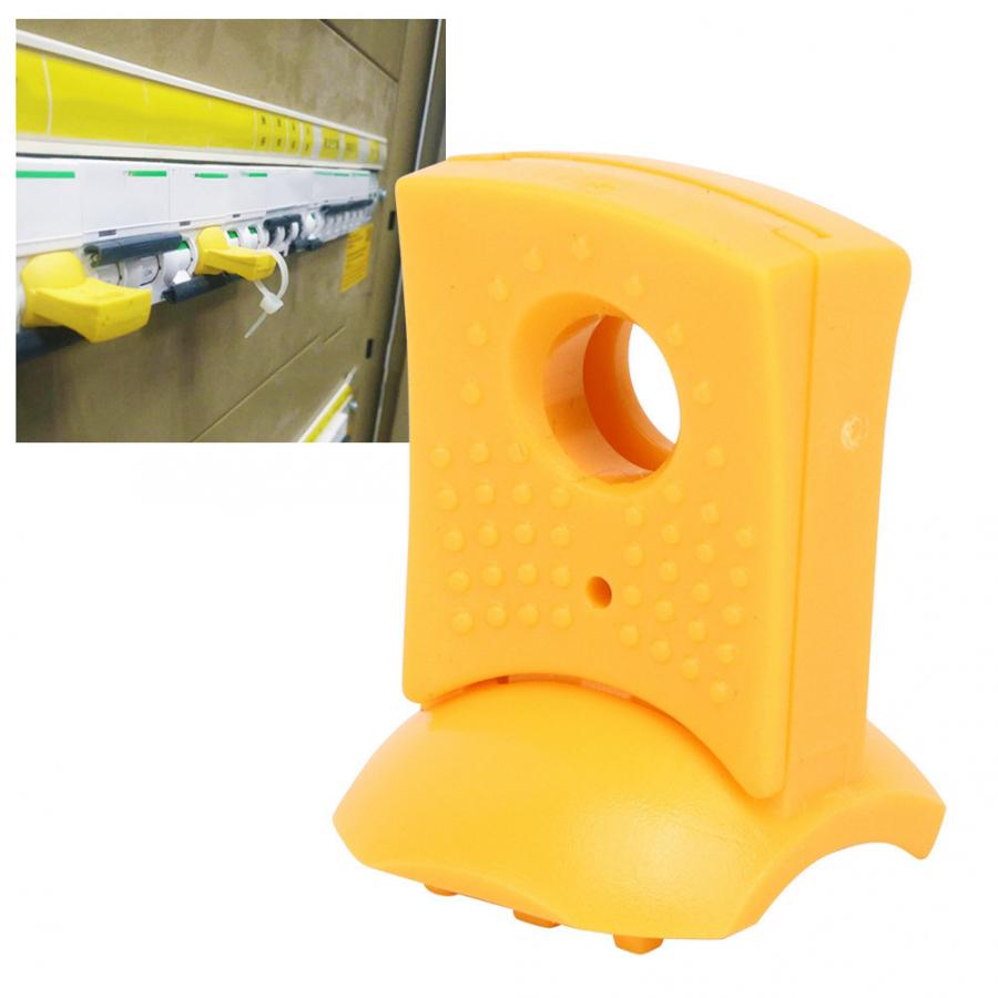 lock Miniature Circuit Breaker Lockout Pinout Power Isolation Electrical Security Lock Device for Schneider MCB