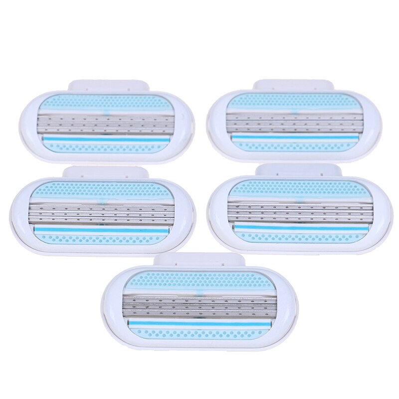 Women Safety Razor Blade Shaving Face Body Three Edge Straight Razor Blades Head Shaving Razor For Women