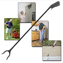 Extra Long Arm Extension Reacher Grabber Easy Reach Pick Up Tool Foldable Garbage Pick Up Tool