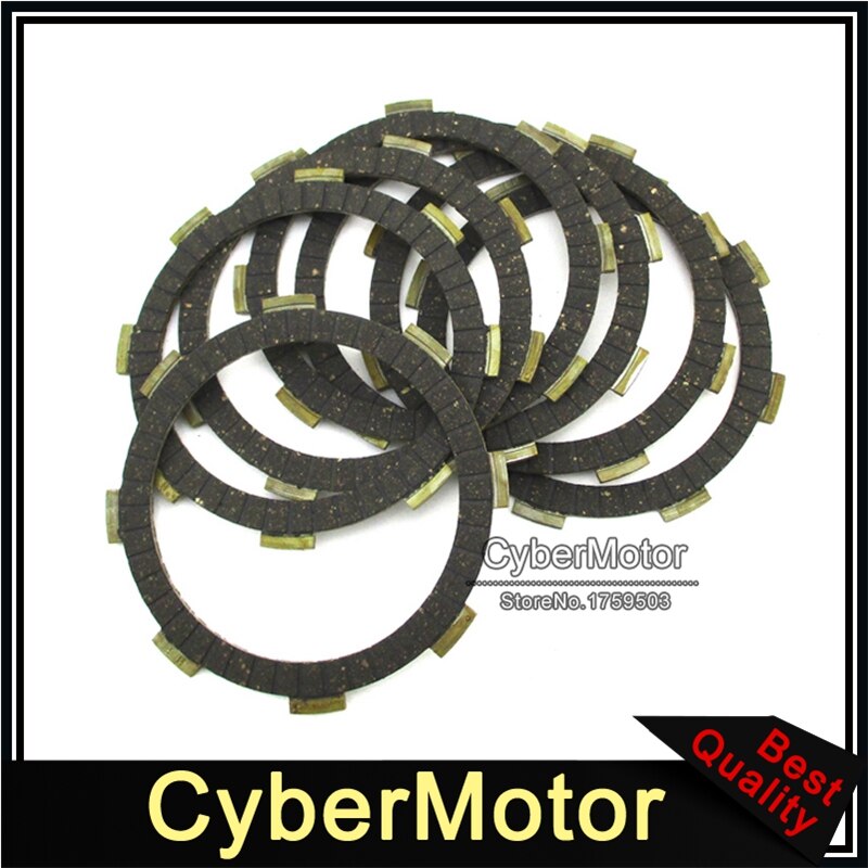 7 Stks/pak Motor Koppeling Wrijving Plaat Voor Cg Cb 200cc 250cc Atv Quad Dirt Motor Bike Motorcycle