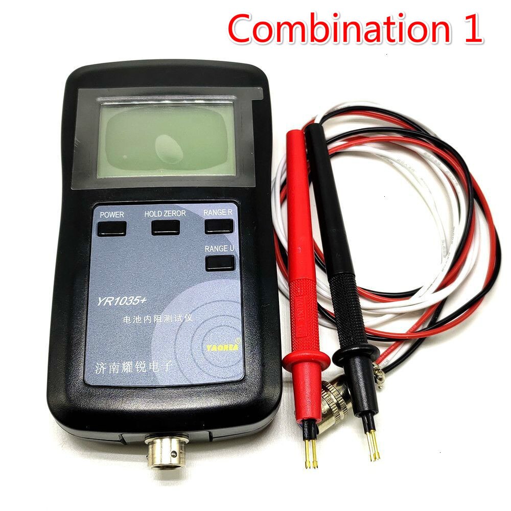 Original Four-line YR1035 Lithium Battery Internal Resistance Meter Tester YR 1035 Detector 18650 Dry Battery Combination 1