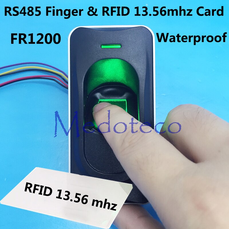 FR1200 Voor Inbio160 Inbio260 Inbio 460 F18 Toegangscontrole RS485 Rfid 125Khz Kaart Vingerafdruklezer: FR1200-MF