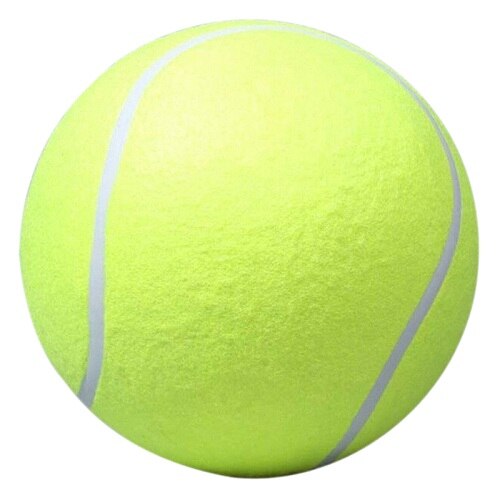 9.5 Inch Hond Tennisbal Giant Huisdier Speelgoed voor Hond Kauwen Speelgoed Handtekening Mega Jumbo Kids Speelgoed Bal Voor Hond training Levert: Default Title