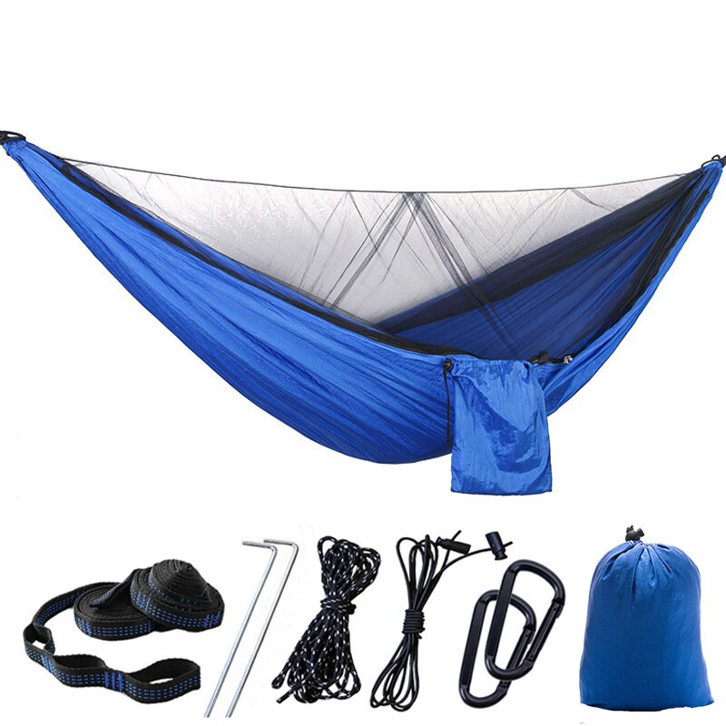 Tienda de campaña Pop-Up, hamaca, toldo, lona para lluvia, Mosca, mosquitera portátil, hamaca para dormir, cama, columpio, muebles de exterior OD002