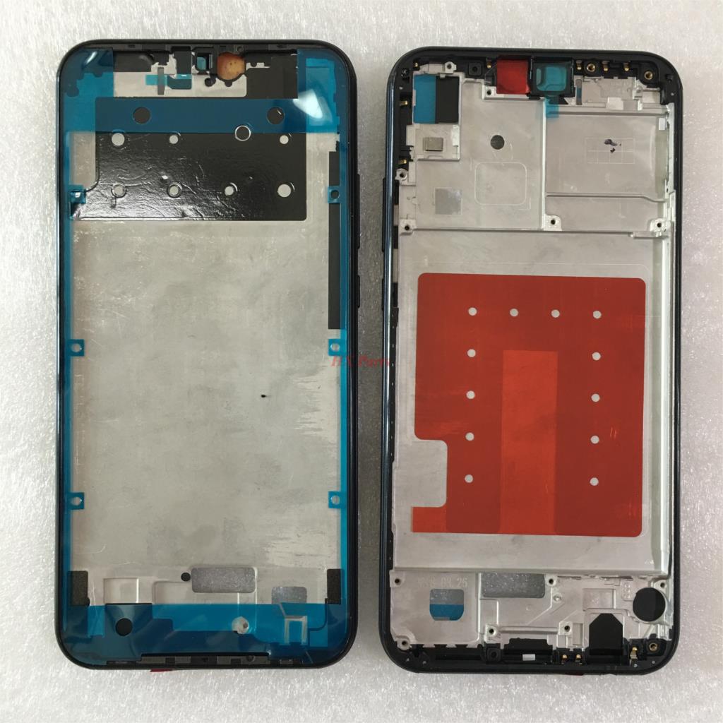 Lcd Back Faceplate Voor Huawei P20 Lite/Nova 3E Front Frame Behuizing Midden Bezel Chassis + Sticker Lijm Reparatie onderdelen
