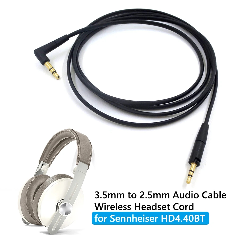 Câble Audio de pièces de rechange pour écouteurs Sennheiser HD400S HD350BT HD4.30 HD4.40BT HD4.50BTNC HD450BT HD458BT