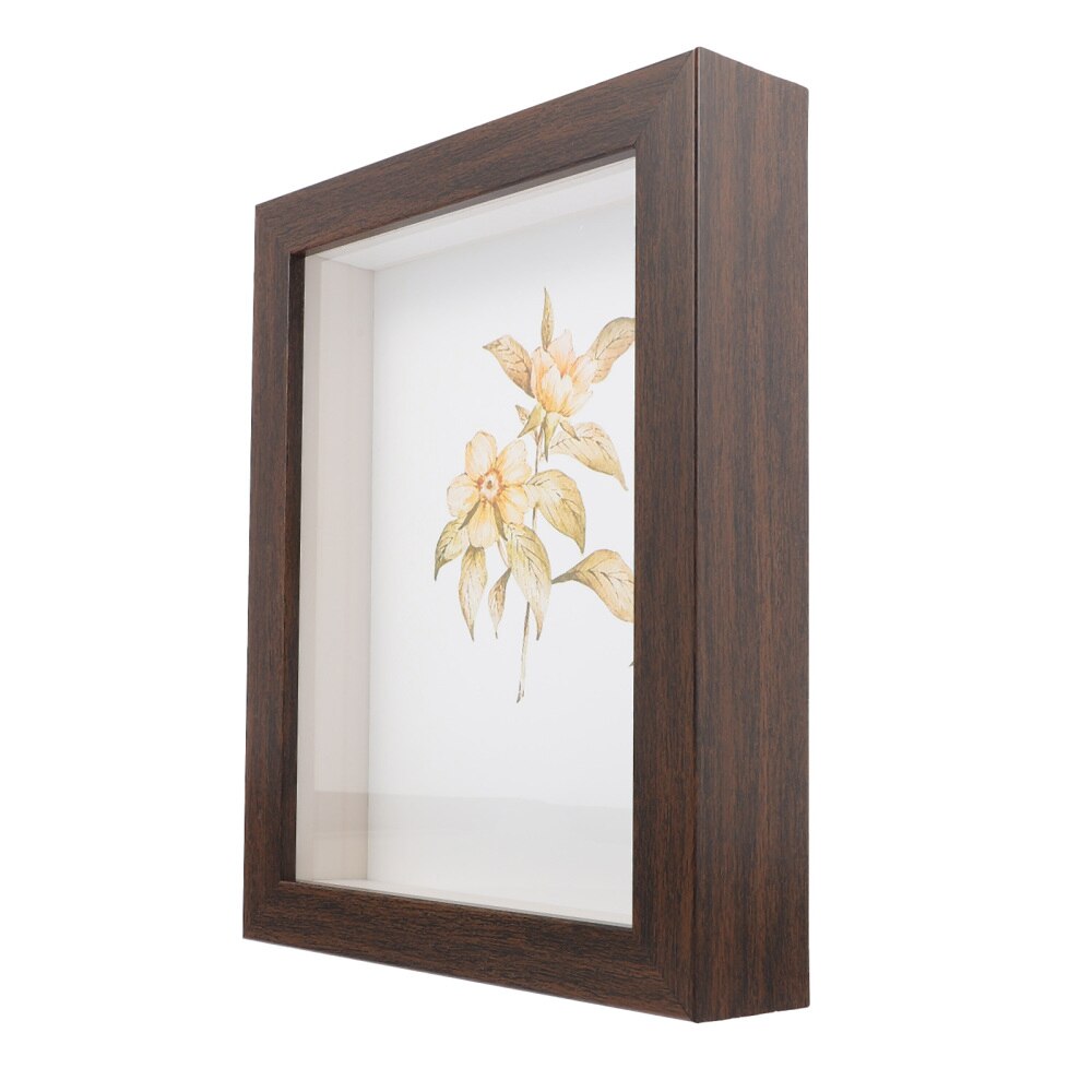 7inch Shadow Box Frame Display Case For Display Keepsakes Photo Dried Flowers Cadre Photo Mural