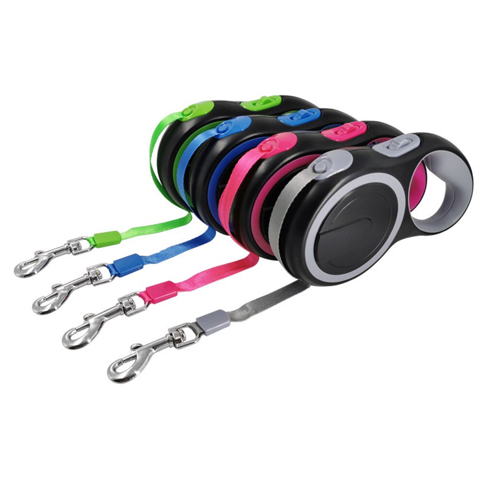 Automatic Extending Cat Leash Rope Long Strong Pet Leash For Large Durable Nylon Retractable Big Cat Walking Leash Leads