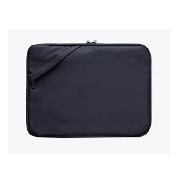 Borsa portadocumenti portatile cartelle da uomo da 13 pollici Ipad linea dati elettronica custodia per Organizer custodia da ufficio accessori da viaggio per donna: nero