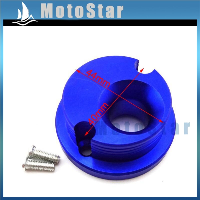 CNC Alloy Air Filter Clearner Adapter Velocity Stack For 47cc 49cc Engine Carburetor Mini Moto Dirt Pocket Bike Kids ATV Quad