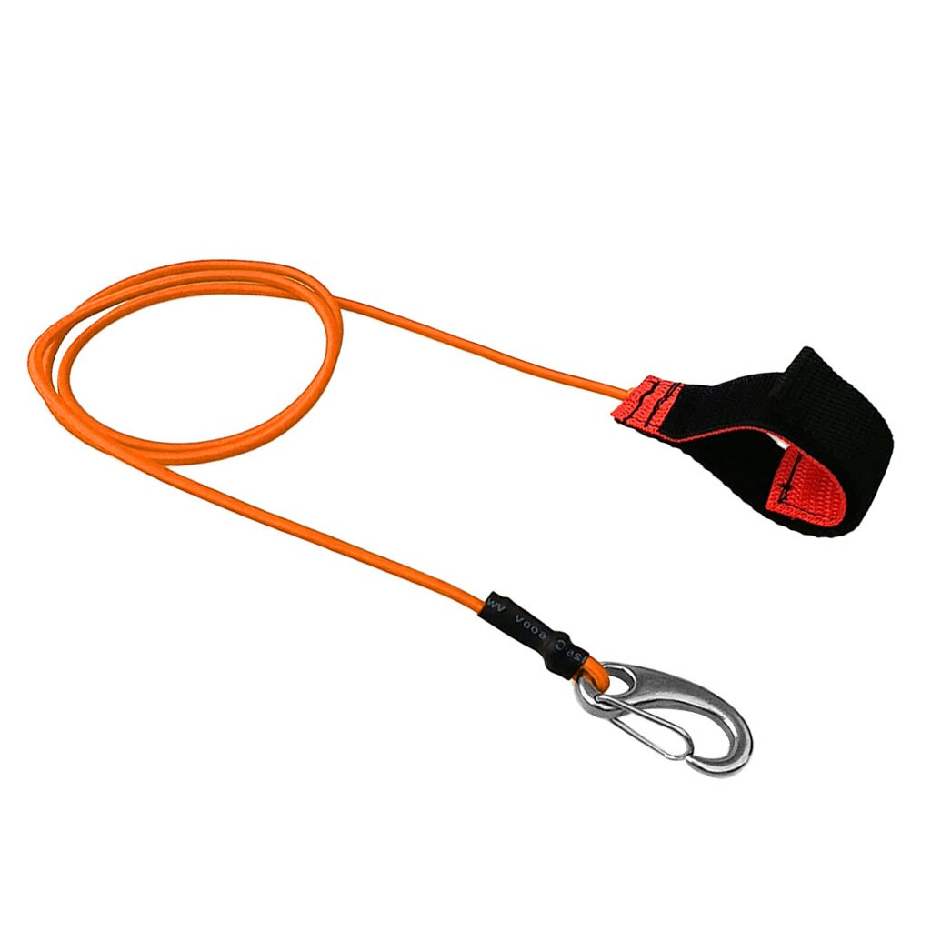 Kayak canoa remo Correa tabla de surf cuerda anclaje de seguridad remo soporte de barra de pesca para barco cordón mosquetón gancho Paddle Board