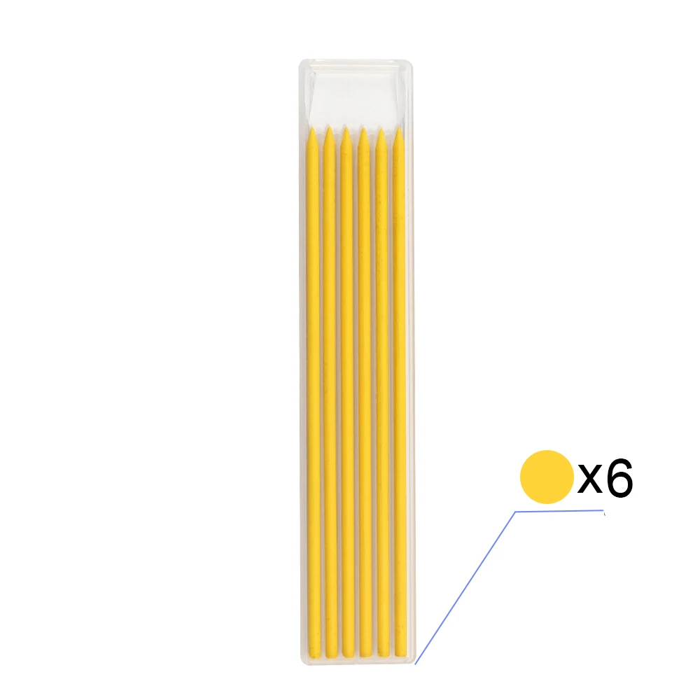 Solid Carpenter Mechanical Pencil For Construction Woodworking Long Head Carpenter Pencil With Sharpener Stationery Supplies: green