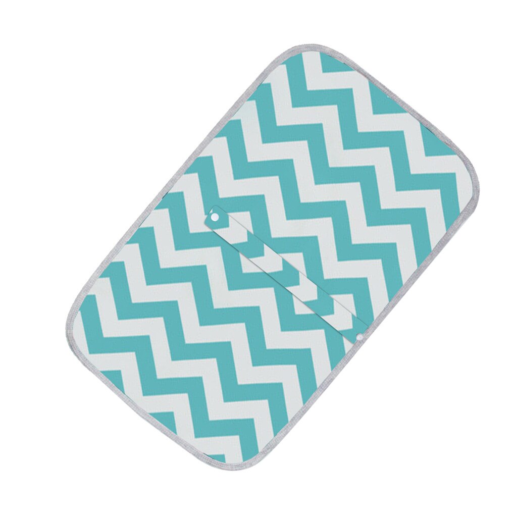 ¡Novedad de ! Colchón impermeable para bebé, colchoneta plegable lavable para bebés, colchoneta reutilizable para niños de algodón con dibujos animados, cojín de 50x70cm: 01