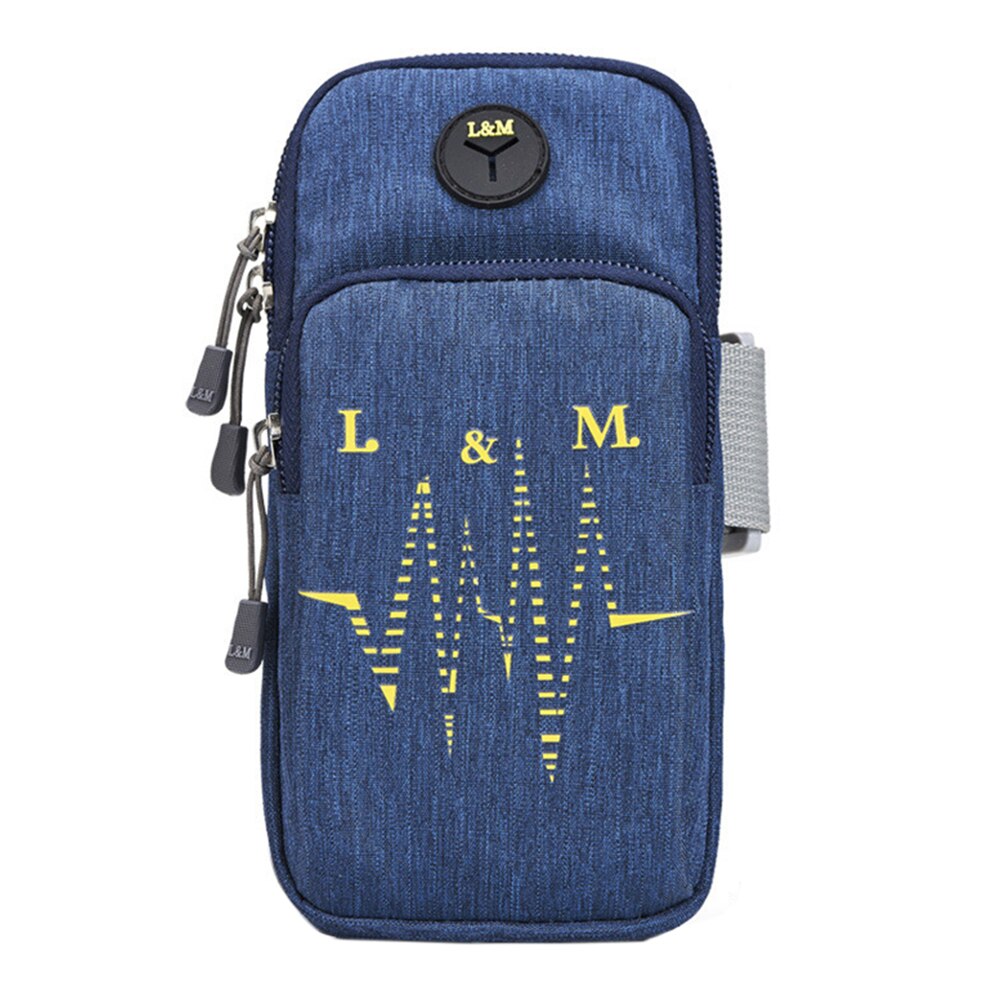 Armbelte utendørs sport løpeveske deksel vanntett sport mobiltelefonholder til samsung / iphone / huawei / htc / lg lommebok: Grå