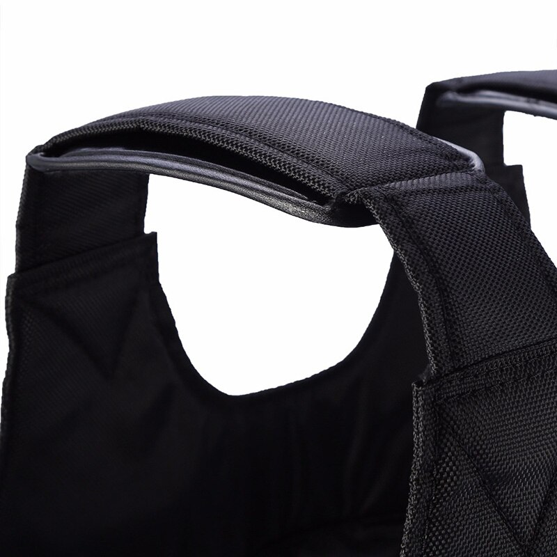 Nouvellement réglable Fitness pondéré gilet 20kg 50kg exercice entraînement Fitness veste Gym entraînement boxe gilet Fitness équipement S66