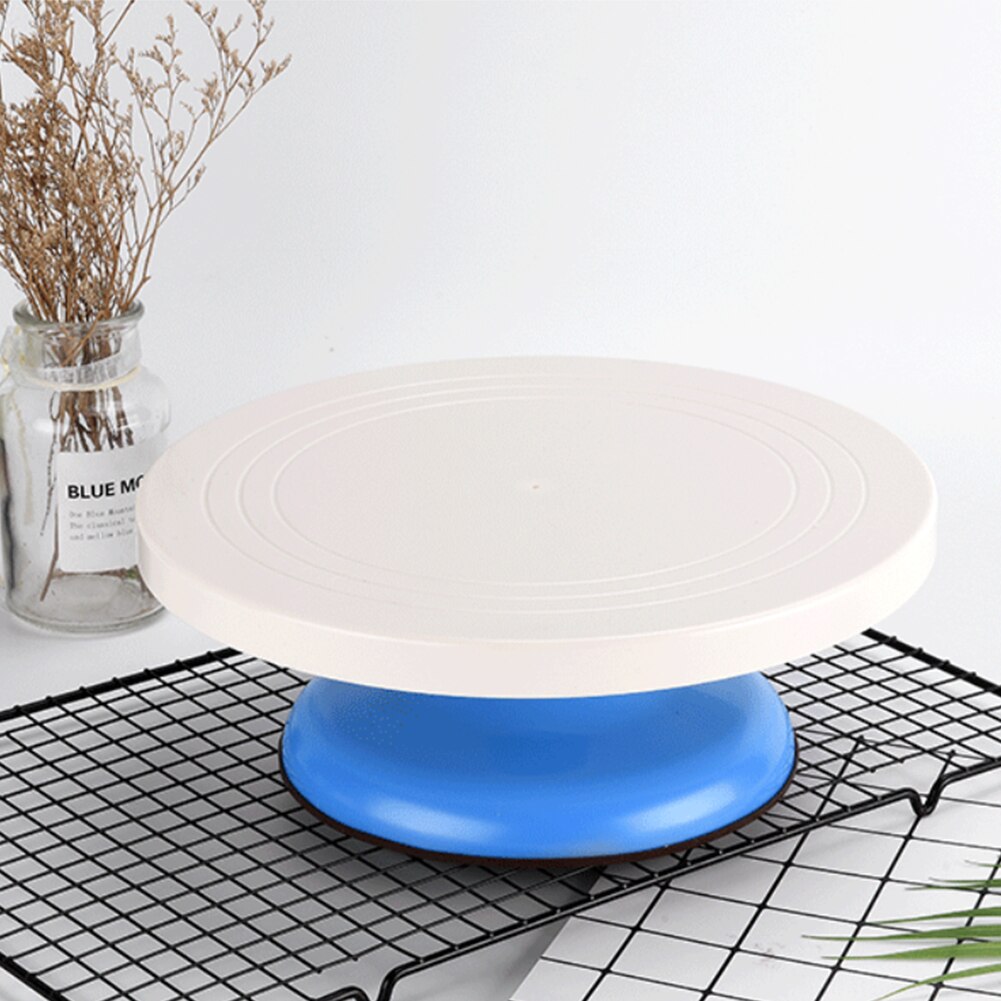 Draaiplateau voor taarten, feestkeuken, ronde standaard, abs, doe-het-zelf, bakgereedschap, platform, antislip, gebak, weegschaal, decoreren