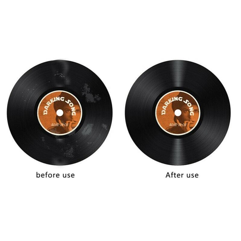 Instrument sauber Vinyl aufzeichnen Reinigung Pinsel einstellen 2 in 1 Schallplatte Reinigung Pinsel einstellen Stift Samt Anti-statische reiniger Bausatz