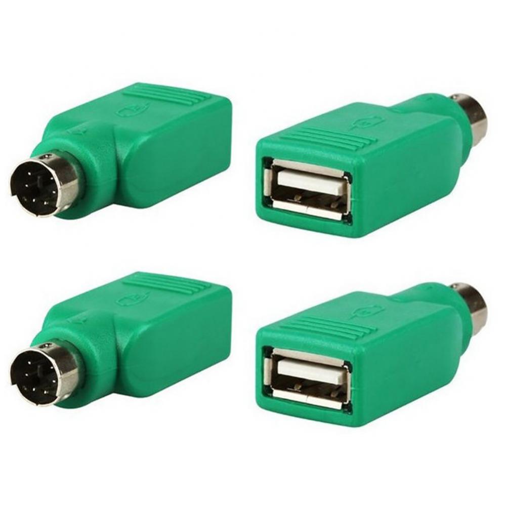 Zubehöradapter, 2 stück usb-buchse auf usb-stecker-konverter für  ps2 computer-tastaturen und mäuse