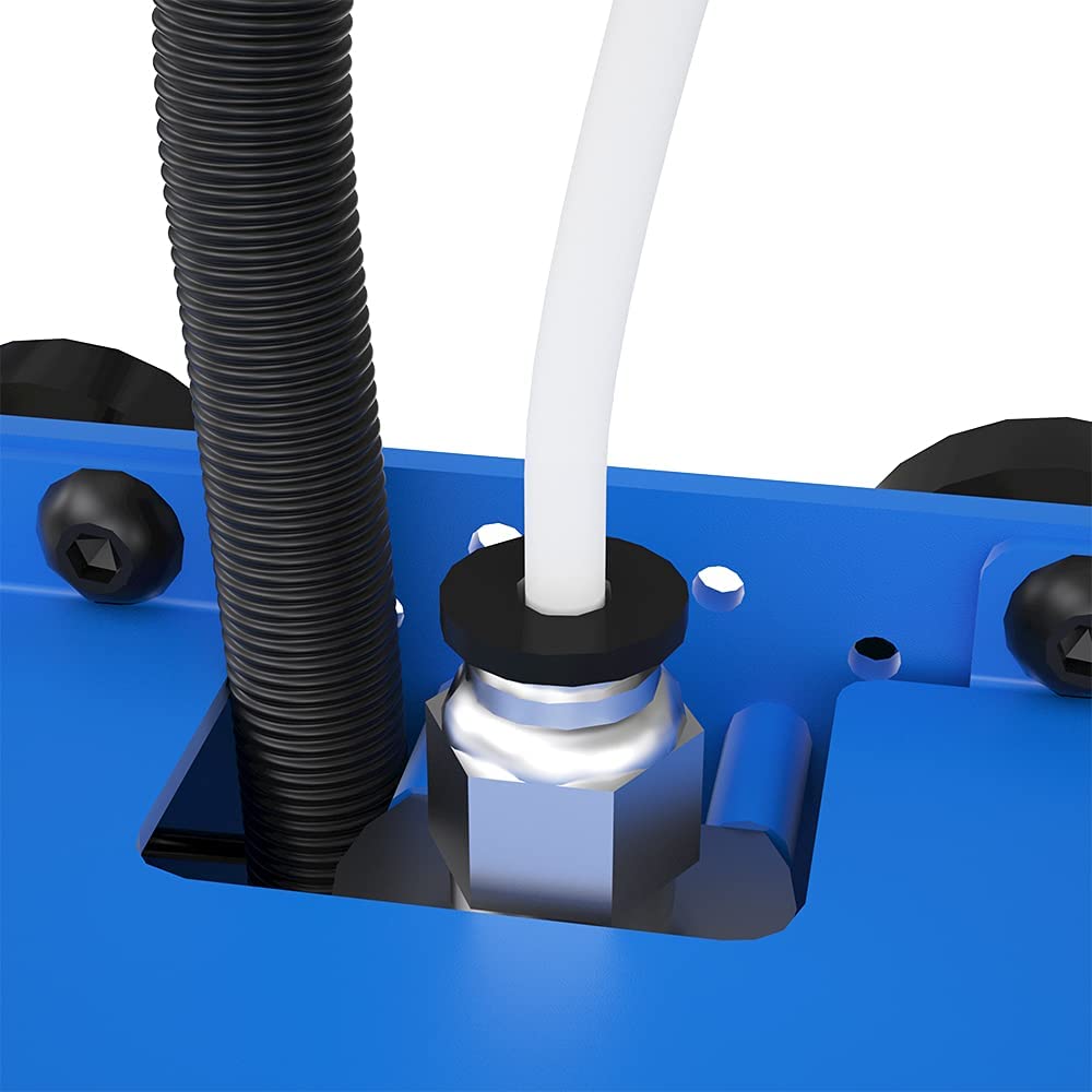 Tubo de teflón de PTFE de 2M, tubo de impresora 3D para filamento de 1,75mm, 4mm OD X 2mm ID, tubo de PTFE transparente, resistente a altas temperaturas, Flexible