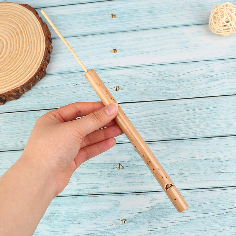 1 Stuk Bamboe Muziekinstrument Vogel Fluit Fluit Mini Muziek Ritme Geluid Leeuwerik Vogel Speelgoed Voor Kinderen Cadeau Fluitend Speelgoed