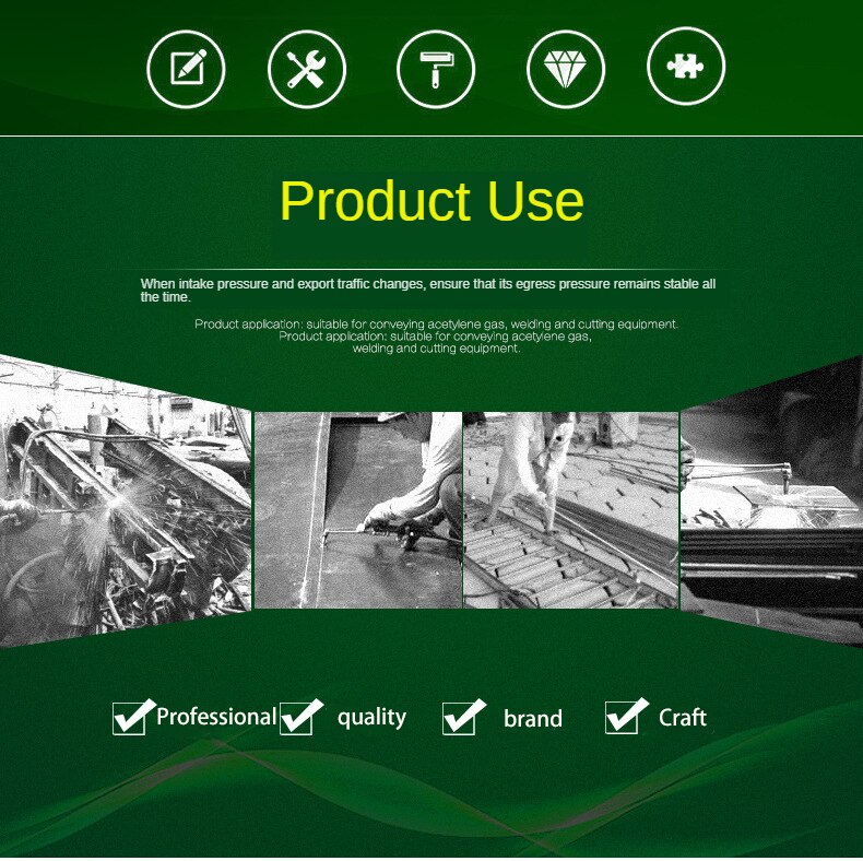 0-25Mpa Double Tube Argon Regulator CO2 Mig Tig Flow-Meter Gas-Regulators Flowmeter Pressure Reducer