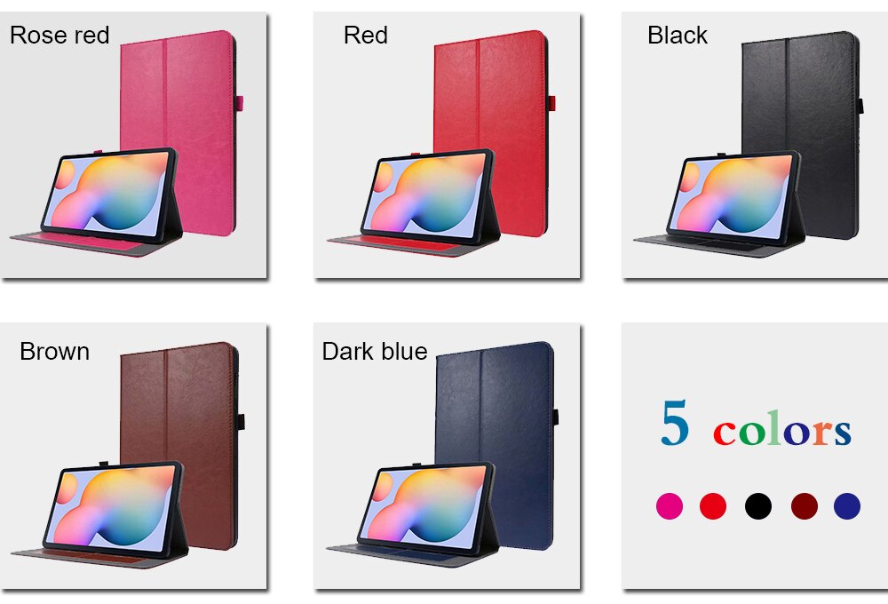 For Huawei MatePad 10.4 " BAH3-W09/L09/00 Case PU Flip Stand Cover for Huawei Honor MatePad Pad V6 10.4 KRJ-W09/AN00 Tablet