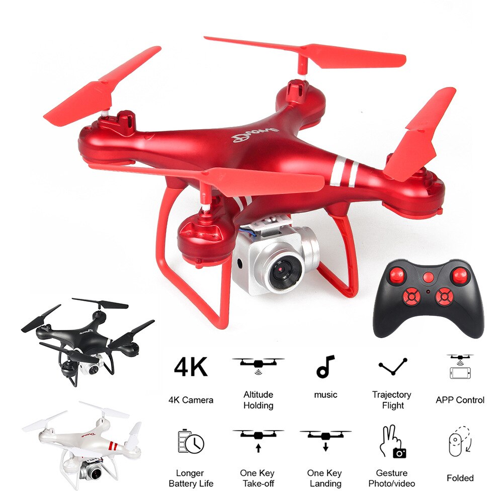 Mini RC Drone 4K/1080p HD Camera Aerial Photography Helicopter 360 Degree Flip Foldable Quadcopter