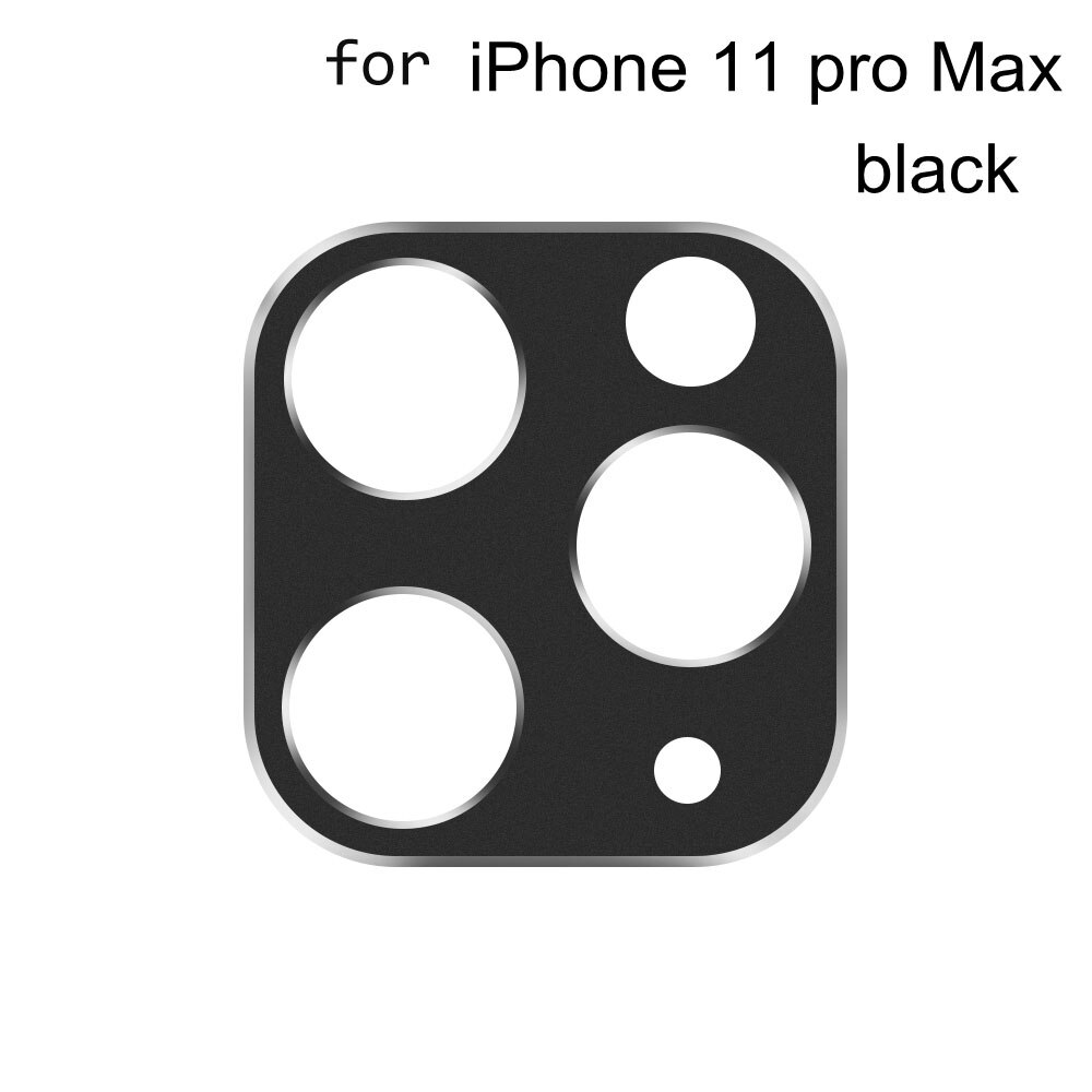 Volle Abdeckung Kamera Objektiv Metall Ring Protector für iPhone 11 Pro/11 Pro/11 Zurück Kamera Objektiv Schutzhülle fall telefon zurück protector