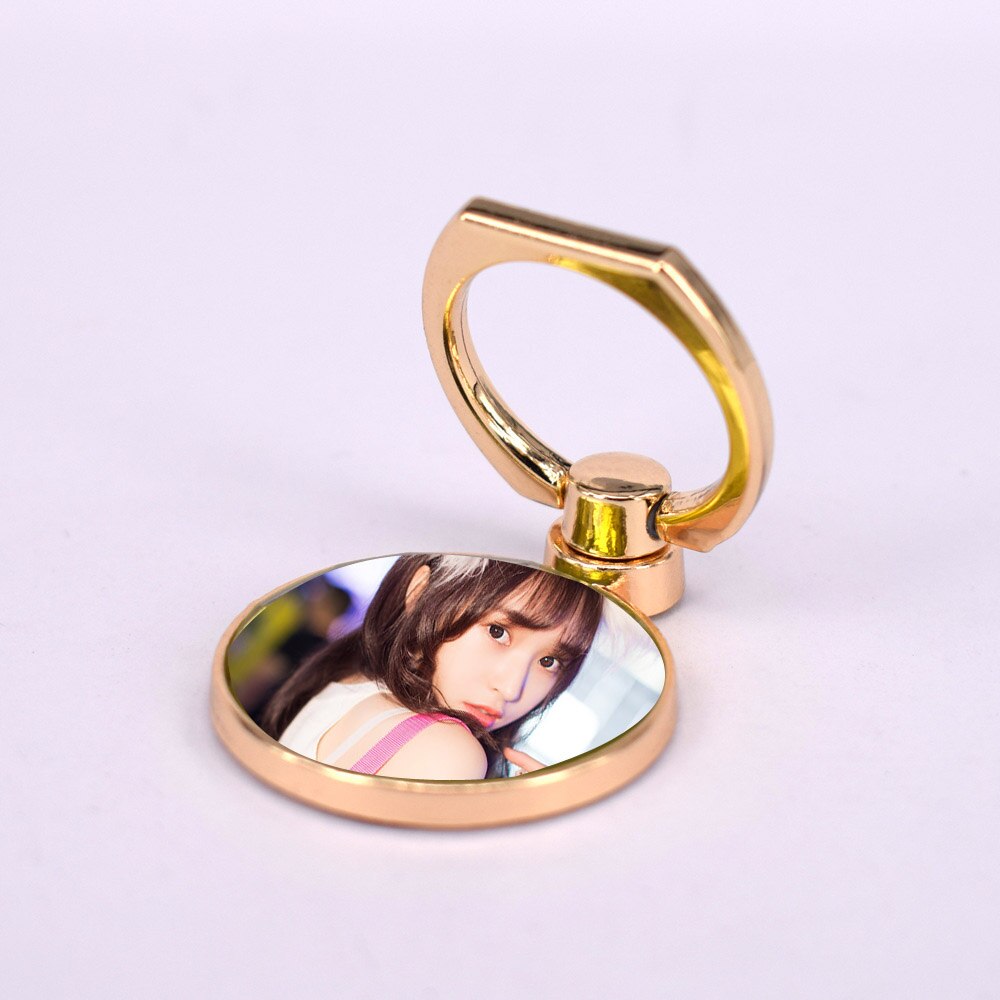 10pcs/lot Metal Finger Ring Mobile Phone Smartphone Stand Holder Sublimation Blank for Printing