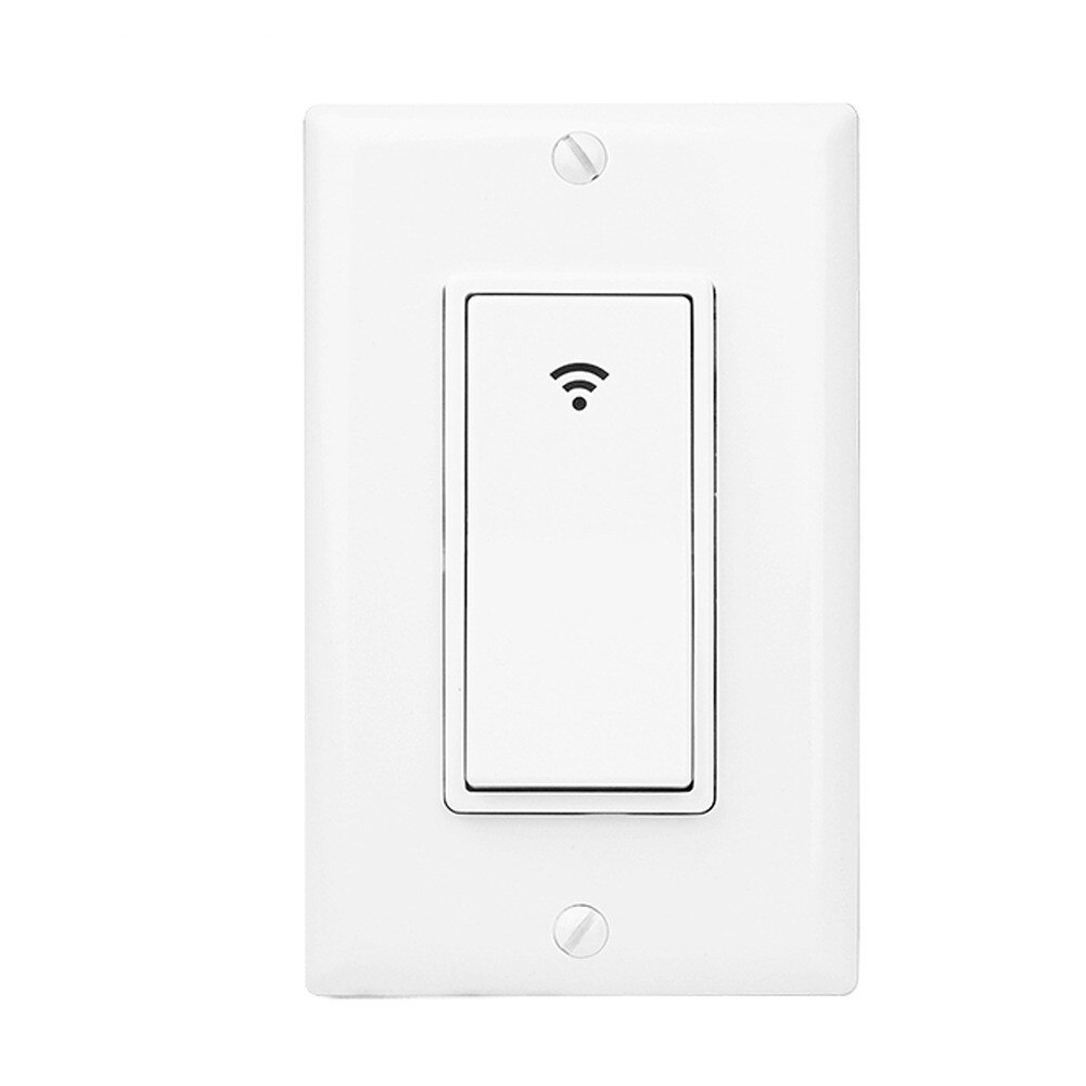120 Type Wireless Smart Wall Switch Wifi Remote Control Smart Switch American Wall Rocker Switch