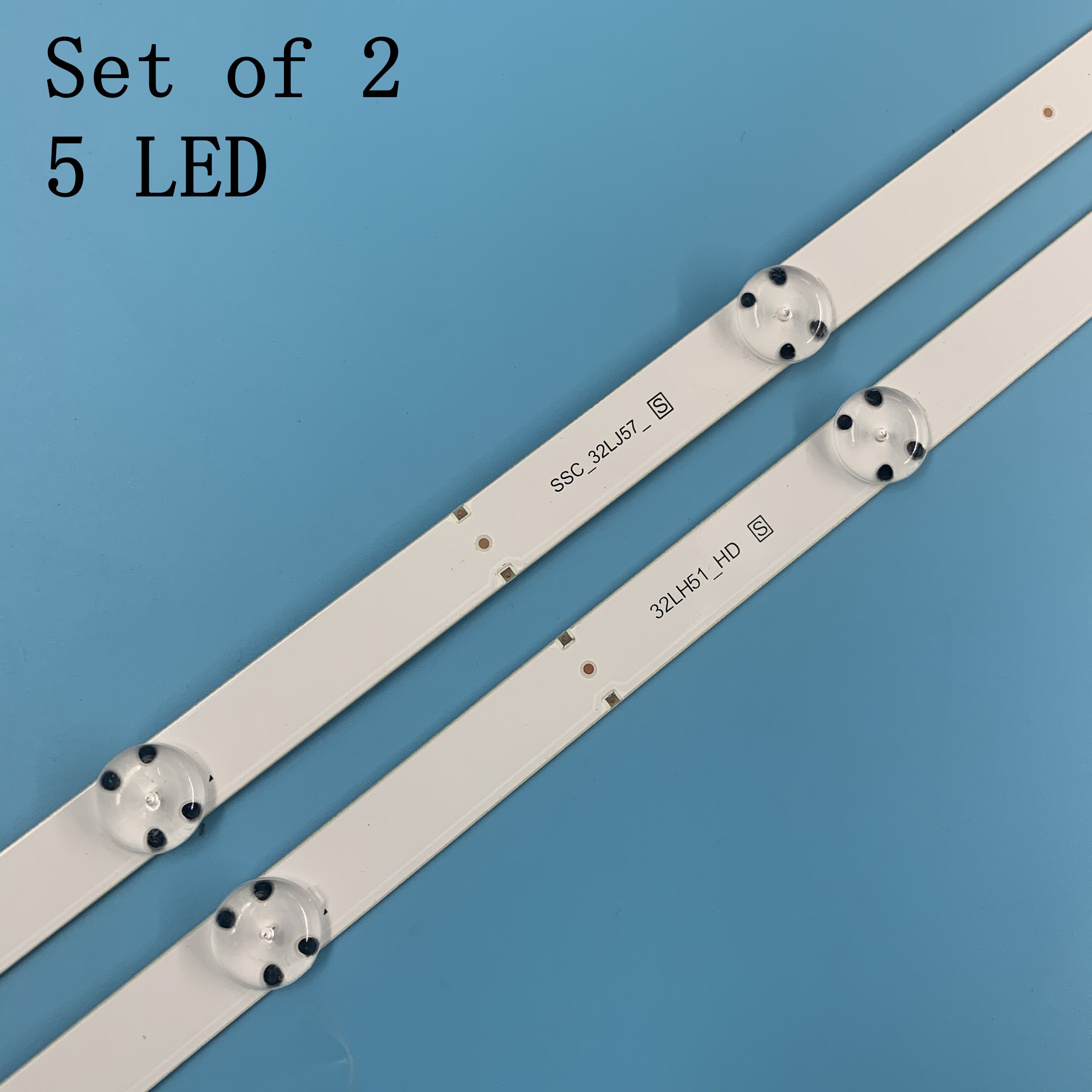 2Stck LED Streifen SSC_32Zoll_HD_Umdrehung05_150925 32LH51_HD für LG 32LF510U 32LH570B 32LH51_HD 32LF510U 32LH590U 32LH570B