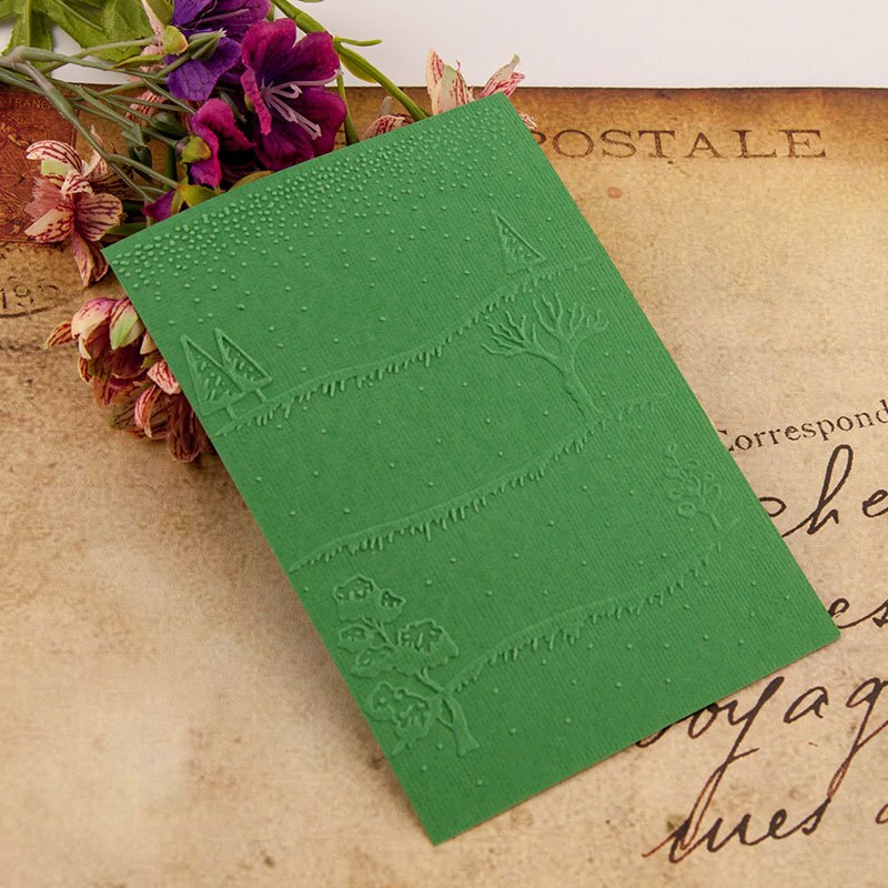 Embossing Folder for Card Making Floral Scrapbooking Photo Album Card Paper DIY Craft Decoration Template Mold Em168 Snow Day