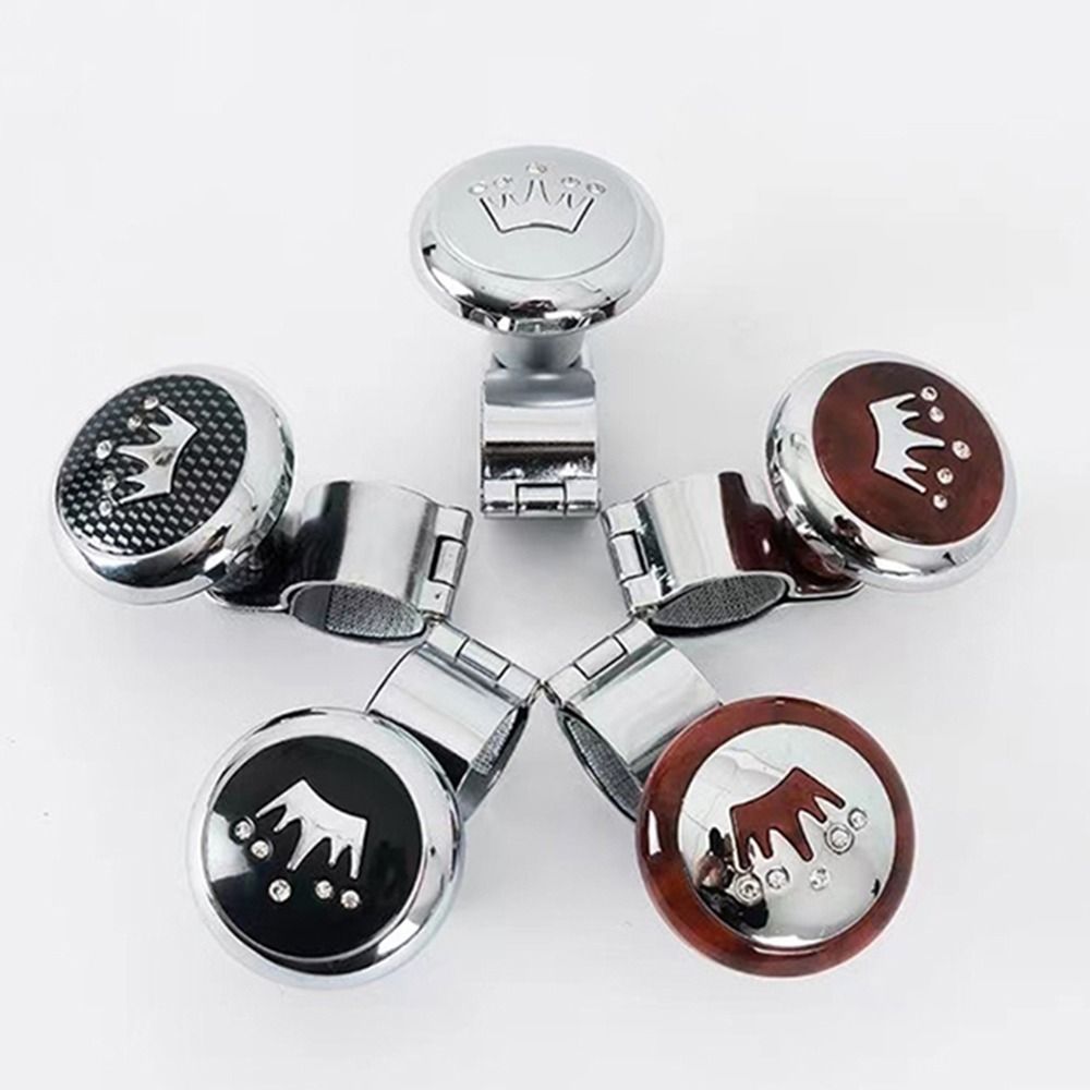 Manopola del volante dell'auto rotazione di 360 gradi manopola di aiuto della sfera del volante maniglia della sfera manopola del filatore di controllo dell'auto in ABS accessorio per auto