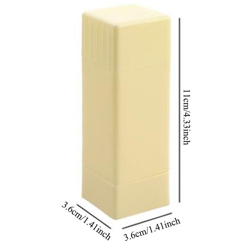 Draagbare Boter Pannen Boter Stokken Rechtop Rotary Applicators Keuken Bakken Tools Plastic Boter Houder Opbergdoos