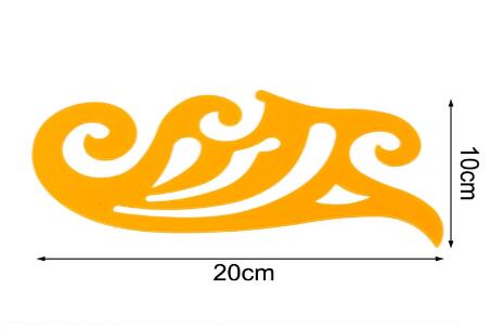 20/25/30cm French Curve Template Ruler Drawing Drafting Tailor Supply: 5A21253-20