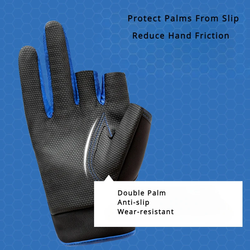Angeln Handschuhe Mann Sommer Sonnenschutz Stich Wasserdicht Ultra-dünne Straße sub-angeln Ausrügestochen Spezielle Tau Drei-Finger Fliegen