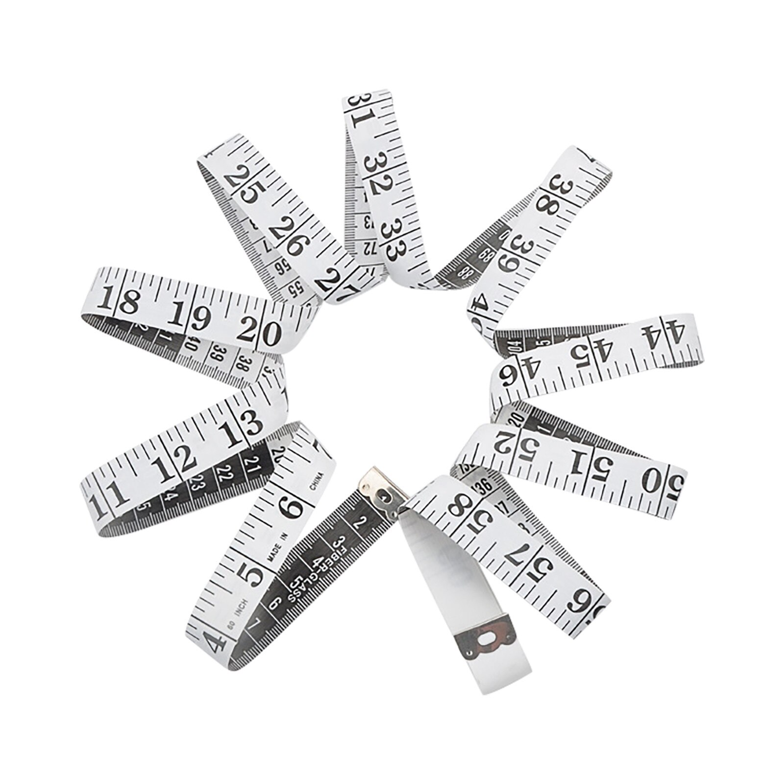 60 Inch/300Cm Diy Kleermaker Kleding Meetlint Platte Heerser Centimeter Meter Naaien Meetlint Doek Heerser zachte Tape