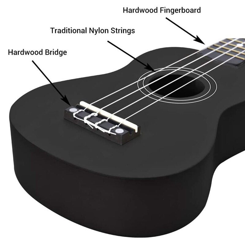 thumbnail image 2 of Ukulele Bass Strings - Polyurethane Strings For Fast Intonation & Reduced Finger Slip 2 of 14