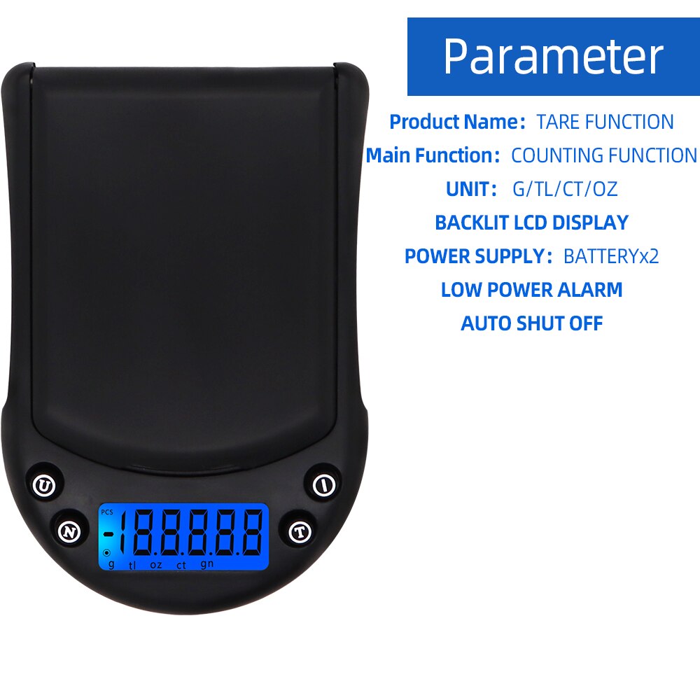 Balance numérique numérique Portable 200g 0.01g, Mini bijoux électronique en diamant, poids avec écran LCD, 20% de réduction