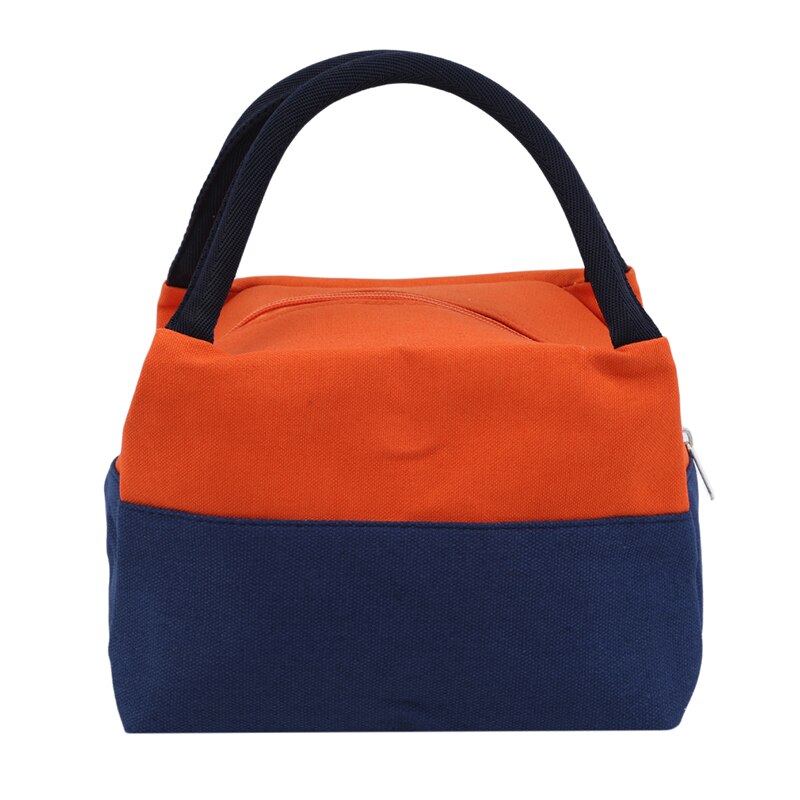 Brand Canvas Lunch Bags For Women Portable Thermal Insulated Lunch Box Bag Tote Bolsa Comida Lunch Bag For Kids School