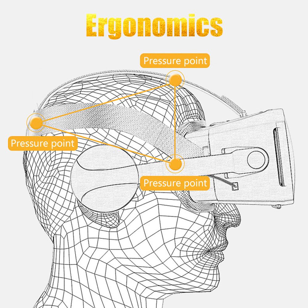 J20 VR glasses one machine headset 3D glasses virtual reality with headphones Helmet For Smartphones