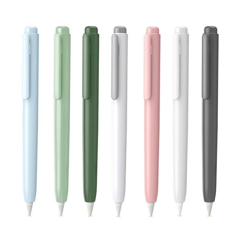 H7EC Anti-Scratch Pencil Cover Case Skin For apple Pencil 1st Gen Touch Screen Pen Tab Multi Colors Sleeve Retractable Tip