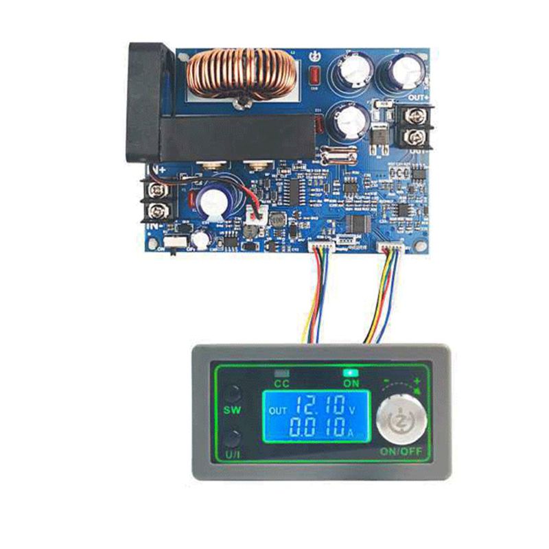 50V 12A 600W Programmeerbare Cnc Step-Down Voeding Module Constante Spanning Lcd Digitale Display Au 20