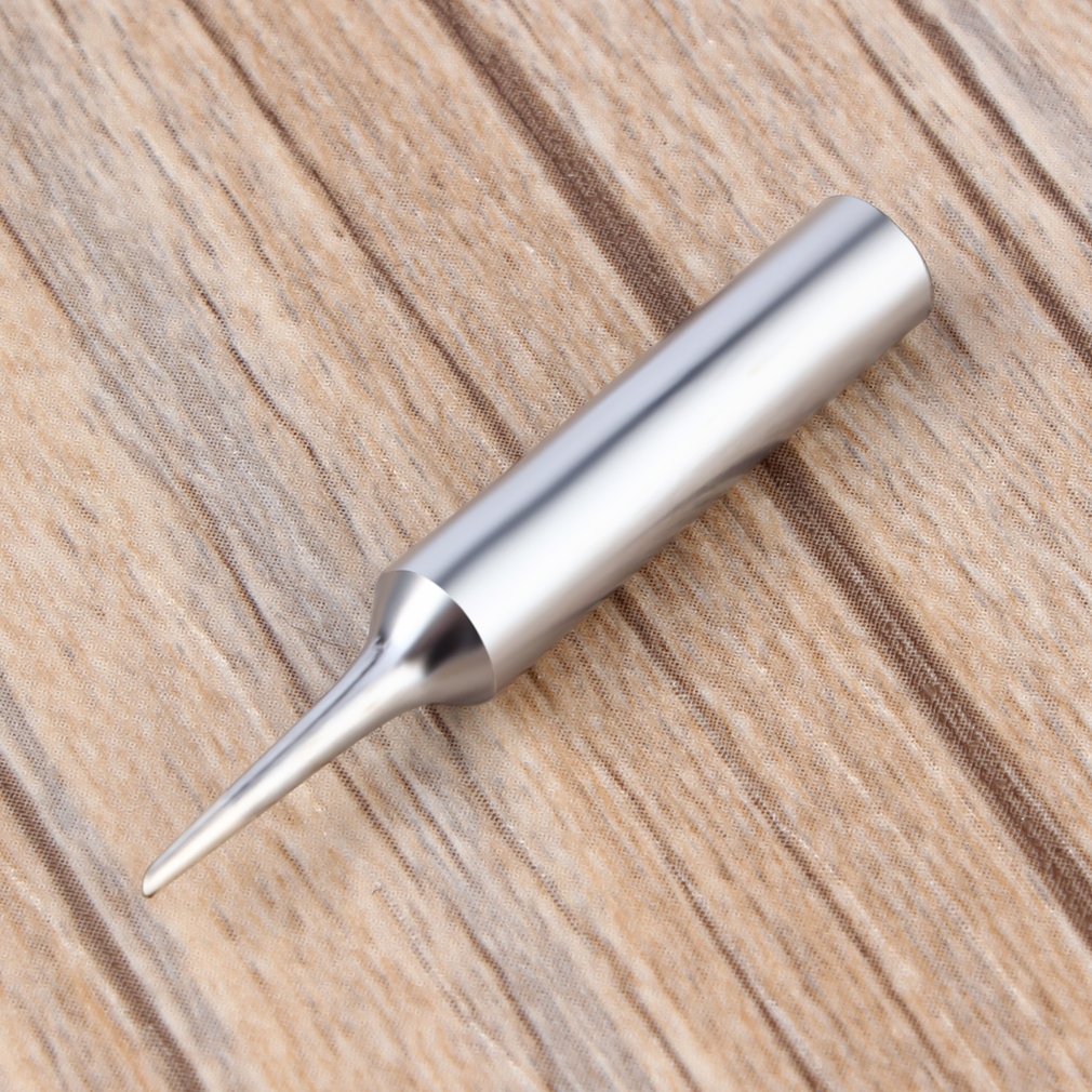 10pcs+Iron casing /lot Lead-free Solder Iron Tip 900M-T For 936 SAIKE ATTEN AOYUE KADA YIHUA Soldering Rework Station Iron Tsui