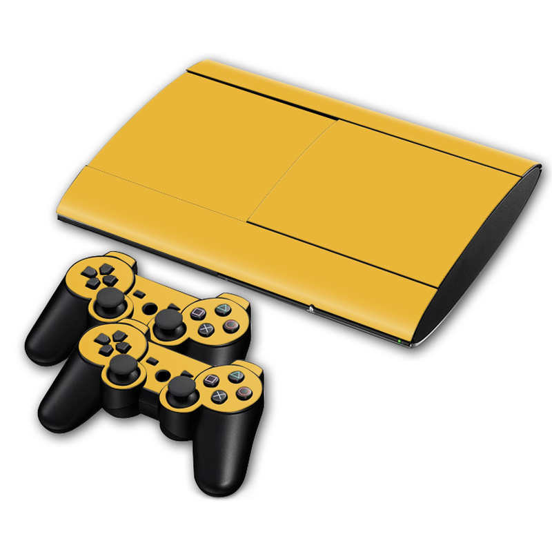 Pegatina de vinilo para ps3 super pegatina de recubrimiento delgada para consola ps3 superfino