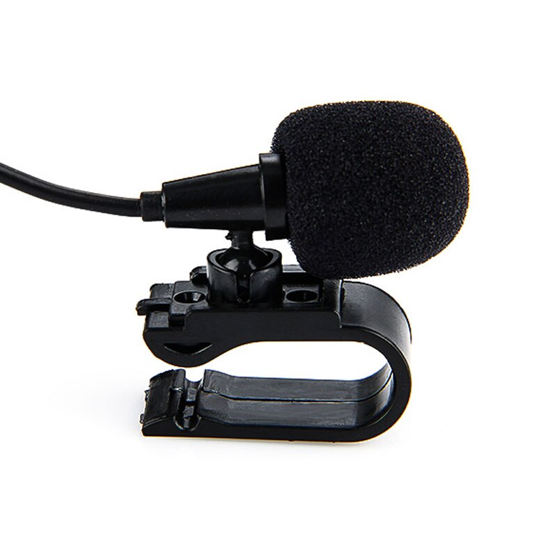 Kcbosion Car Audio Microphone 3.5mm Clip Jack Plug Mic Stereo Mini Wired External Microphone For Auto Radio