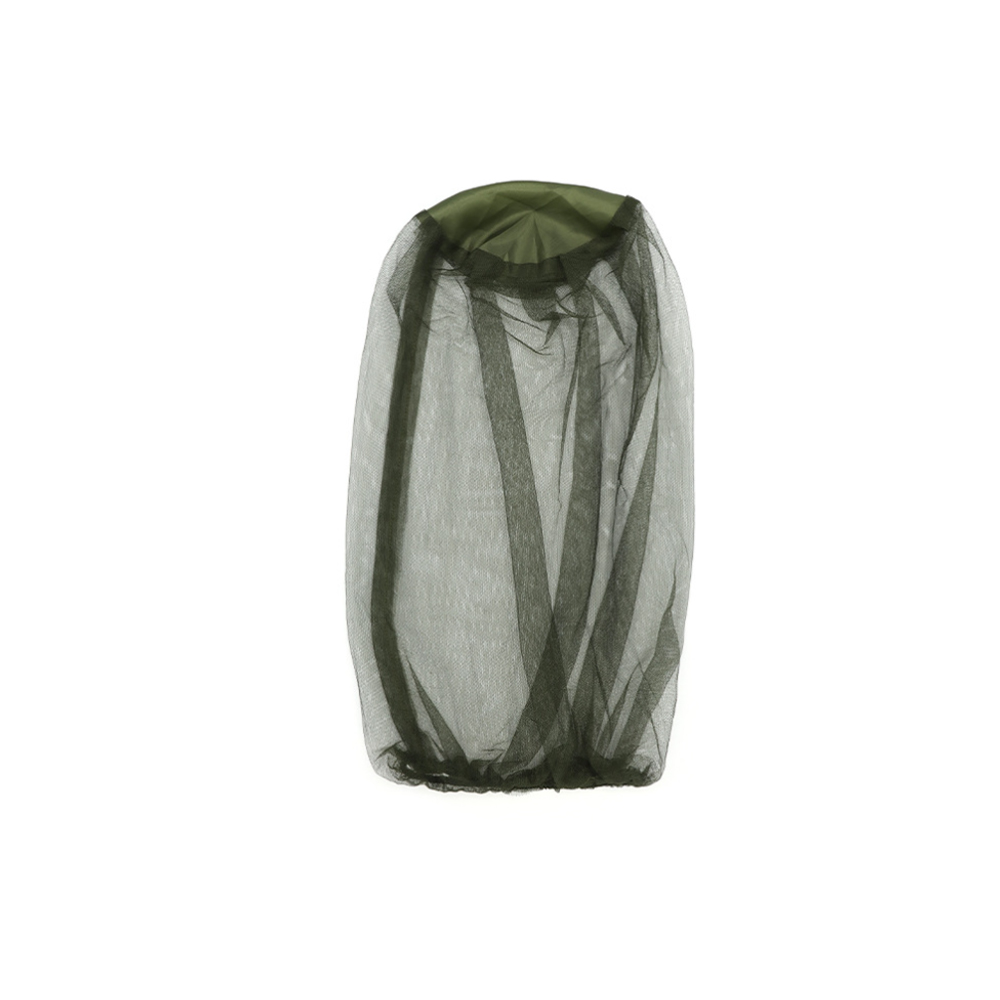 Outdoor Hoofd Gezichtsmasker Hoed Netto Cover Anti-muggenhoes Klamboe Cap Reizen Ademend Hoofd Mesh Covers Vissen Caps: green