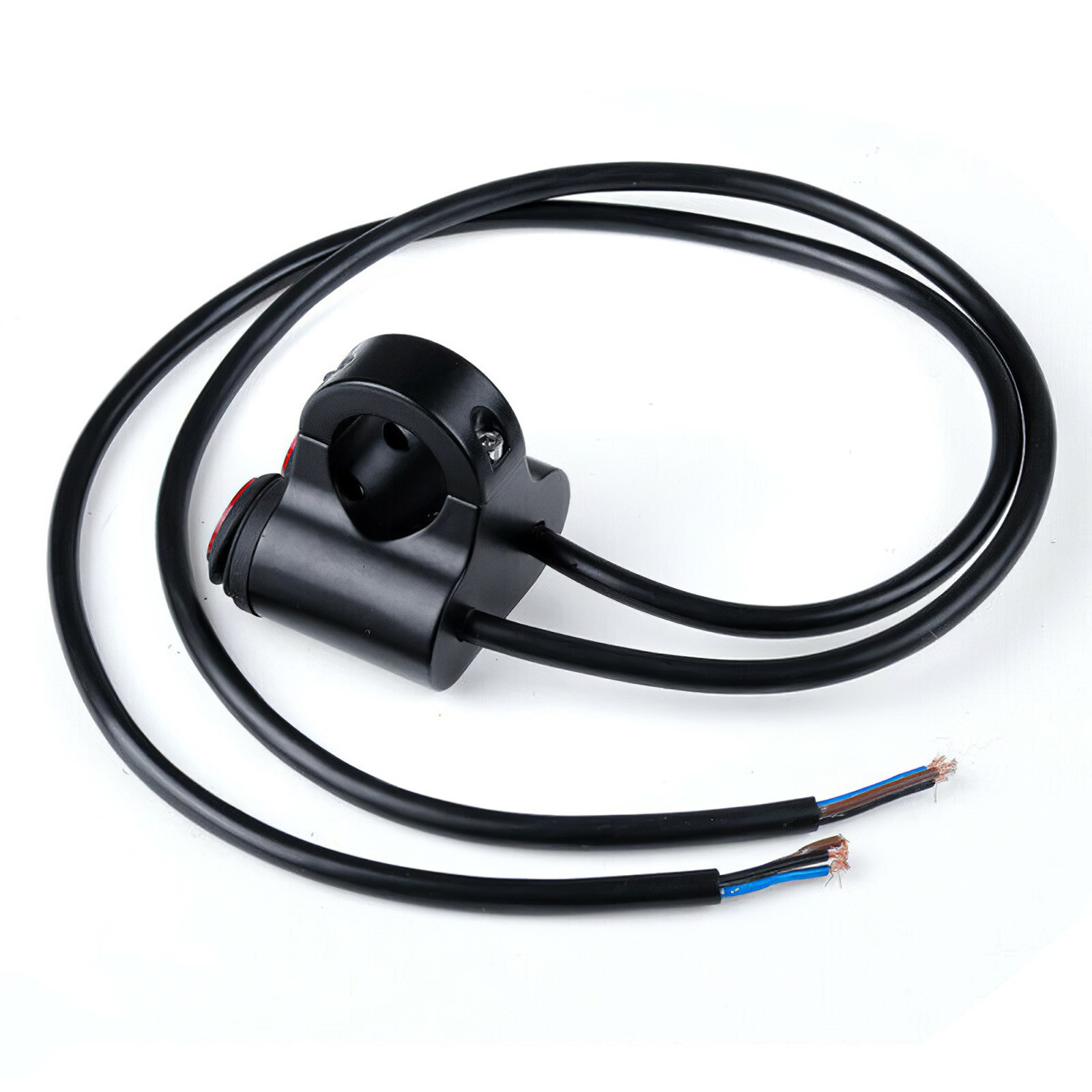 Manubrio moto doppio interruttore doppio pulsante di controllo manubrio moto controllore doppio pulsante per manubrio da 7/8 pollici (22mm)