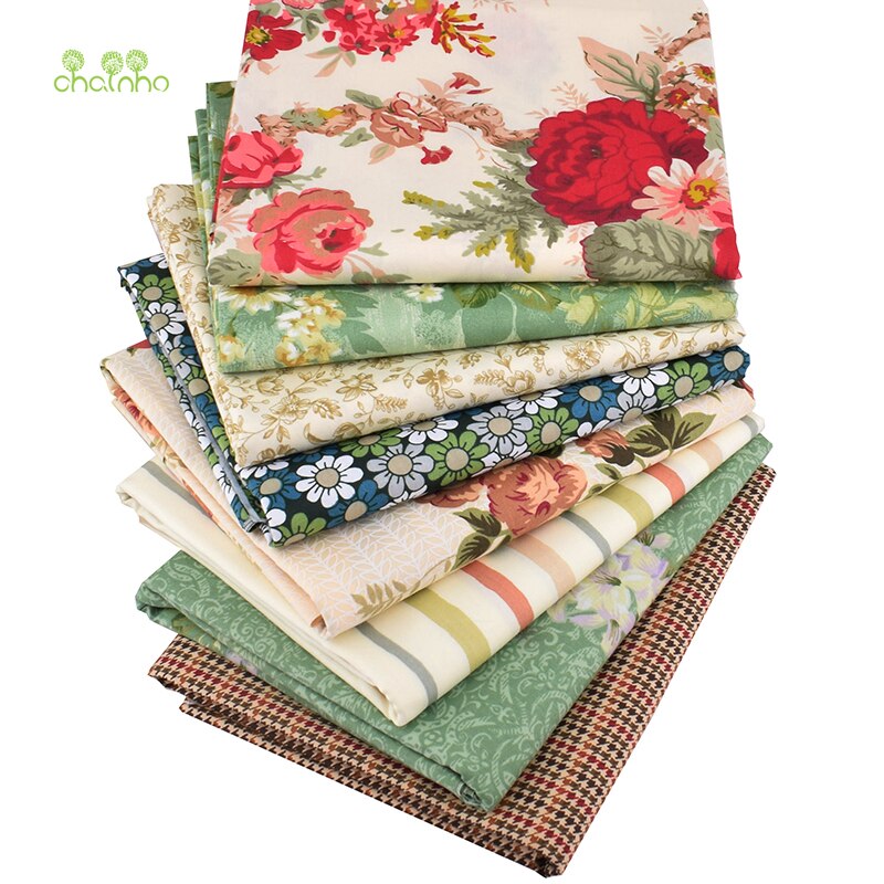 Lot De 30 Tissus En Coton Pour Patchwork, 20 Cm X 25 Cm, Carrés