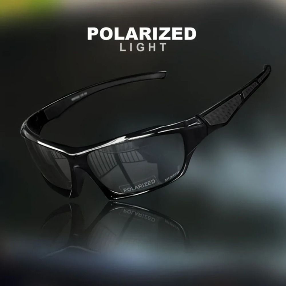 Gafas de sol polarizadas UV400 para ciclismo, lentes HD, resistentes a los rayos UV, gafas para deportes al aire libre ligeras a prueba de viento